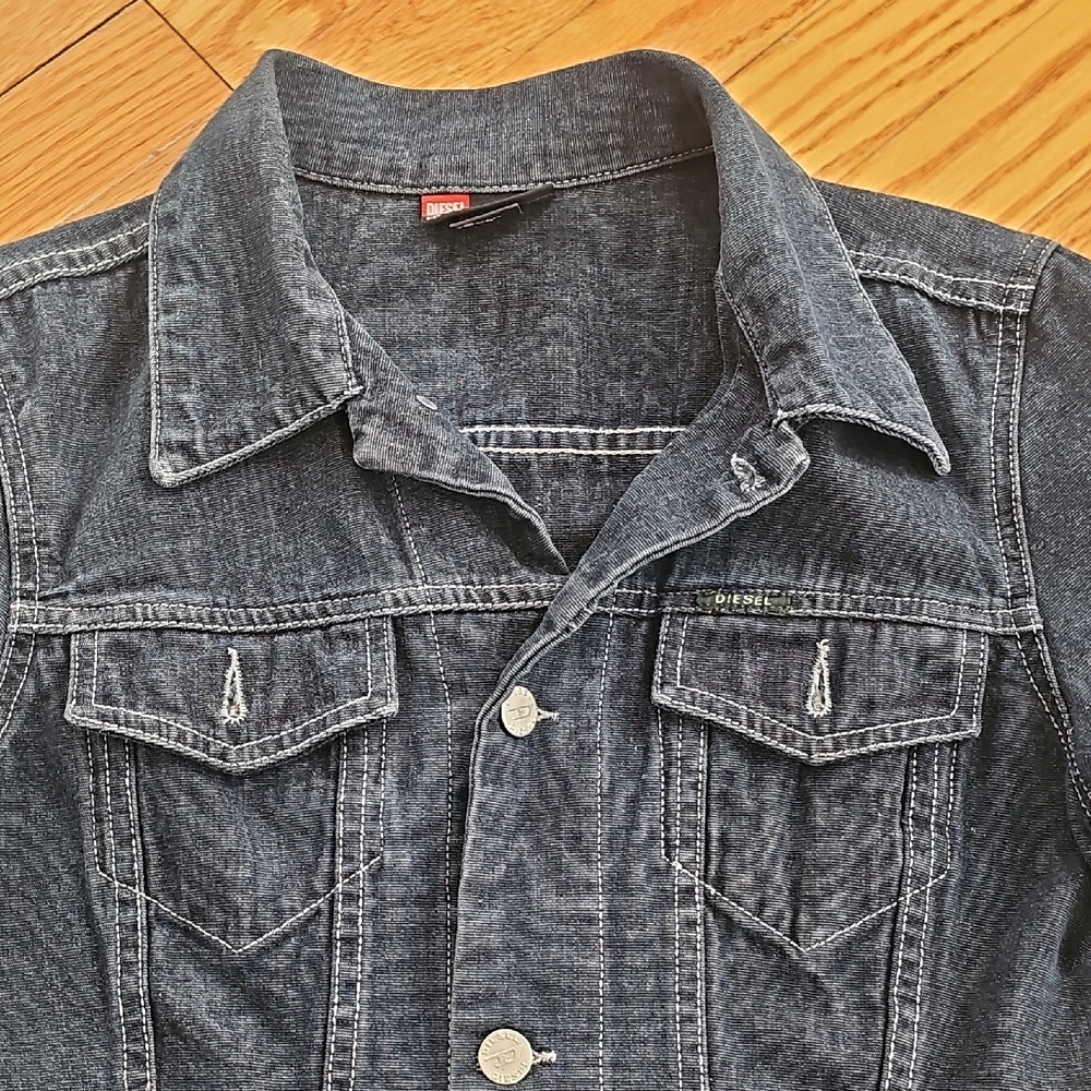 Diesel Dark Blue Denim Jacket